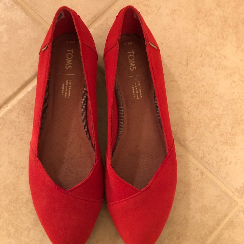 Ruby red toms